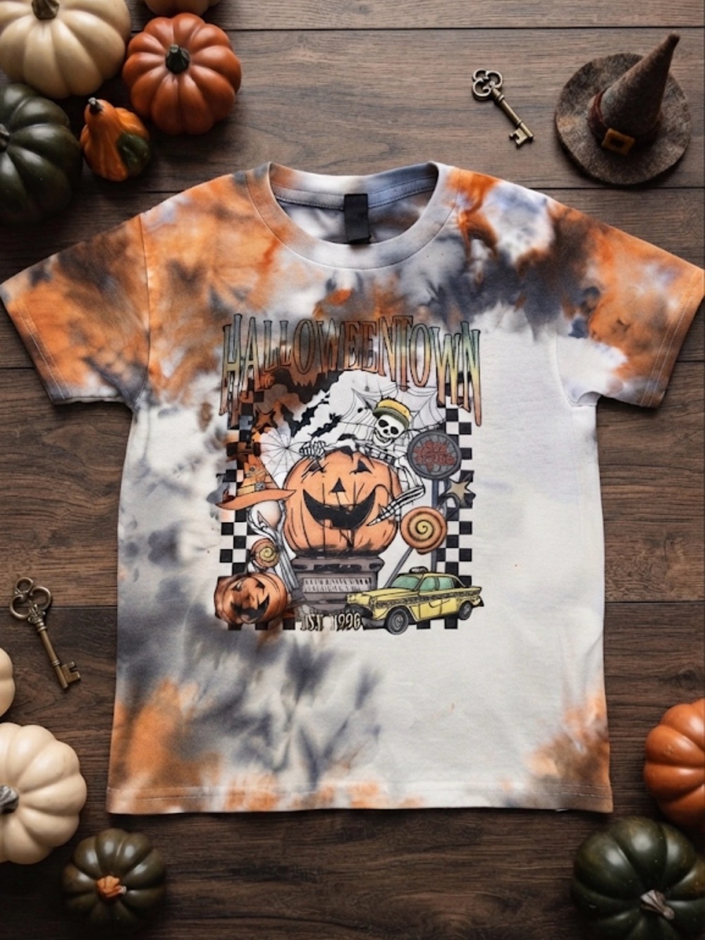 Kids Halloween town shirt